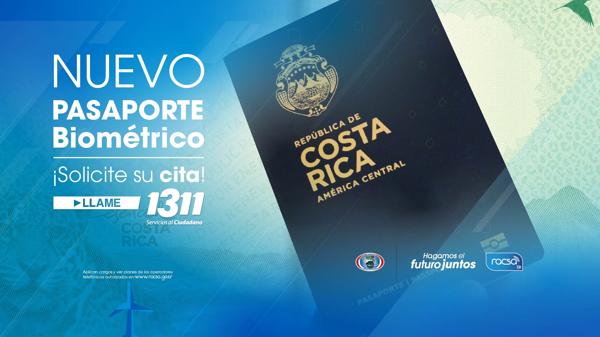 Pasaporte-biometrico COSTA-RICA-RACSA-1311